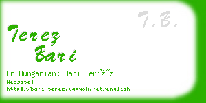 terez bari business card